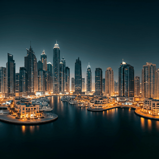 Dubai Marina skyline